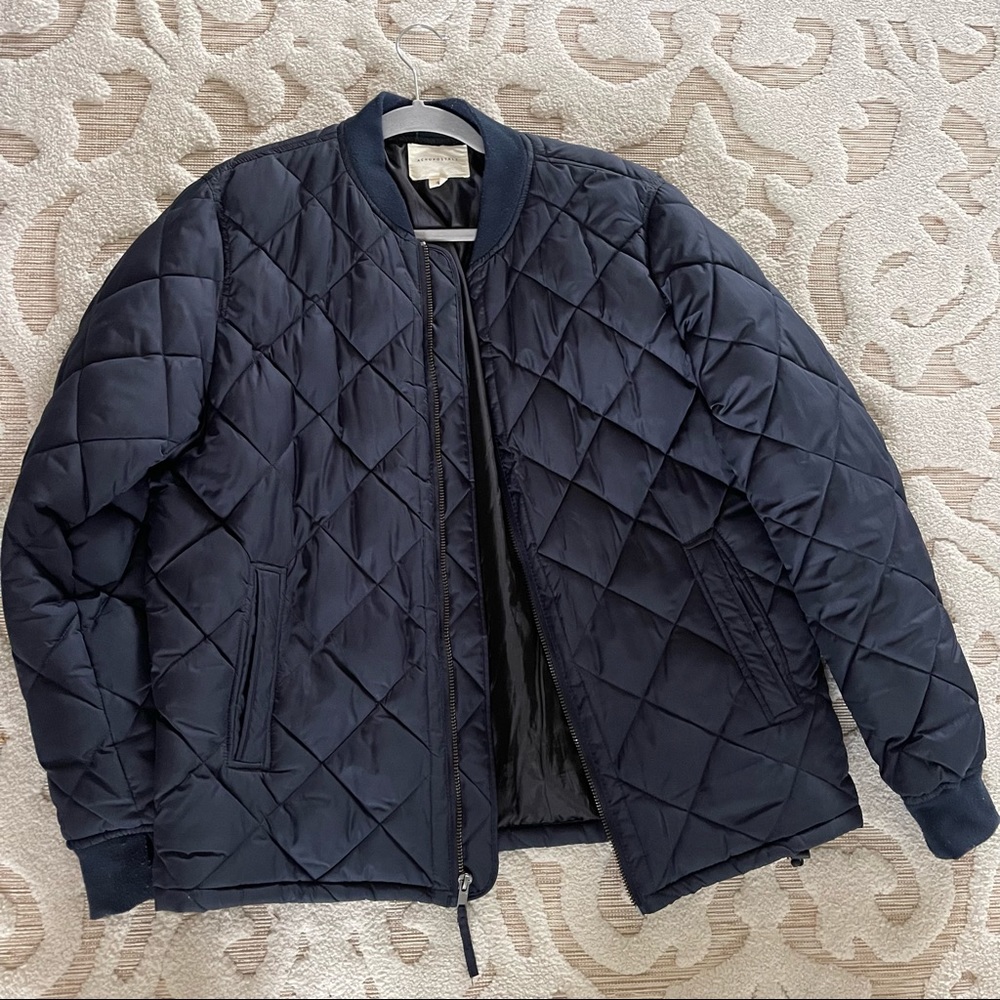 Men’s Aeropostale navy lightweight puffer jacket coat